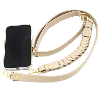 Luxury Leather Phone Crossbody Lanyard
